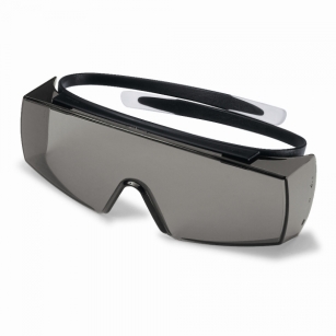 UVEX Super OTG Okulary ochronne (szare/ramka czarna)