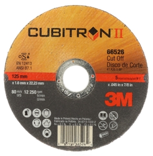 3M Cubitron II 65512 Tarcza do cięcia (125x1x22,23mm)